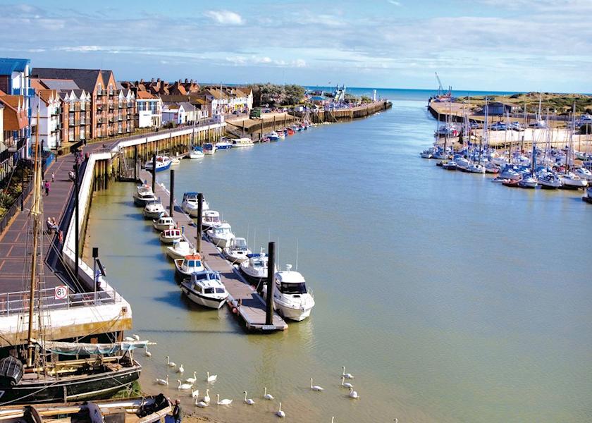 Littlehampton Harbour near Jaybelle Grange Lodges