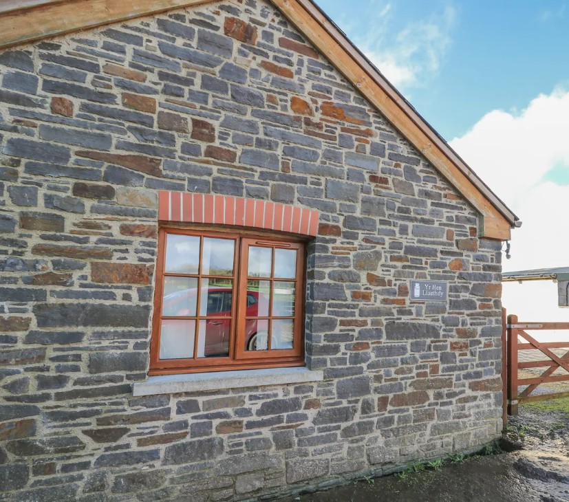 A cottage with a real log fire