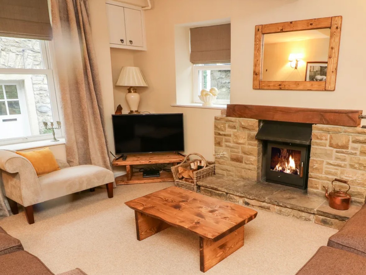 Stay in this traditional cottage with an open fire to keep you snug