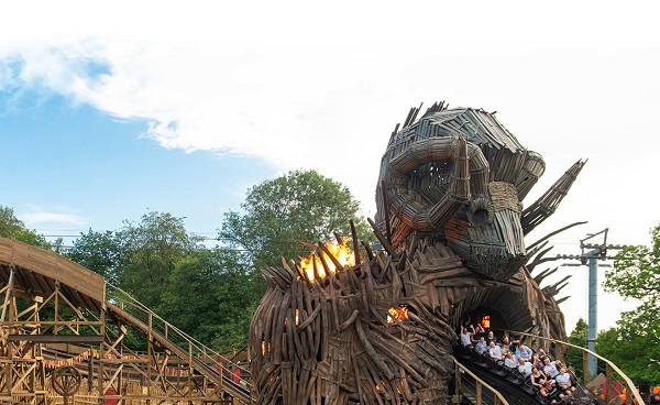 Alton Towers Wicker Man Ride