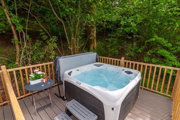 Relax and Unwind in the Hot Tub!