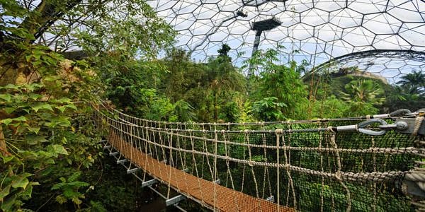 Eden Project ecological biosphere