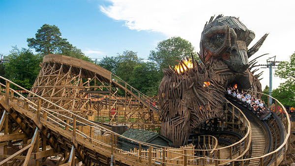 Alton Towers Wicker Man Ride