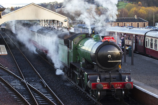 Nunney Castle Loco Yard