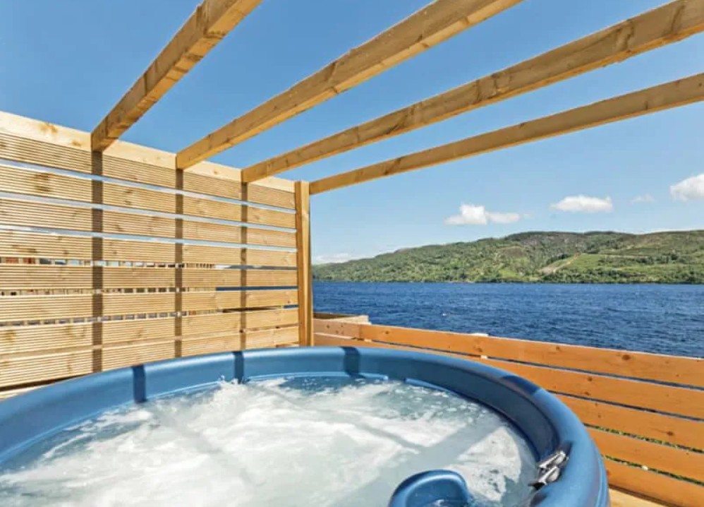 Lodges with hot tubs North England