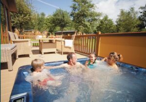 Lodges with hot tubs near Weston Super Mare