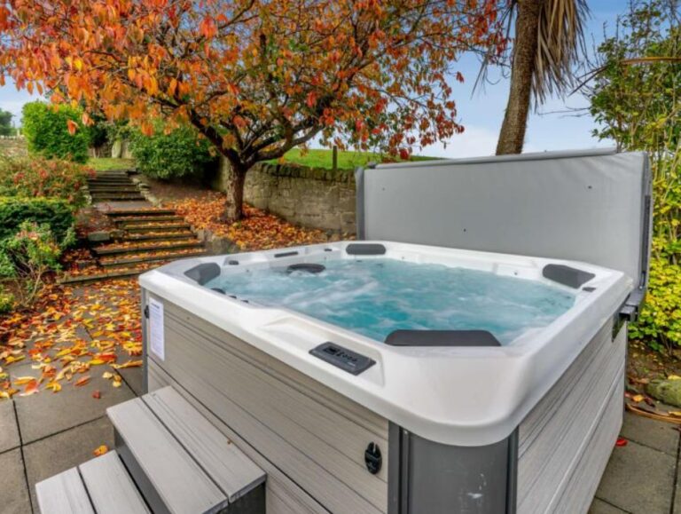 Enjoy the views from your hot tub
