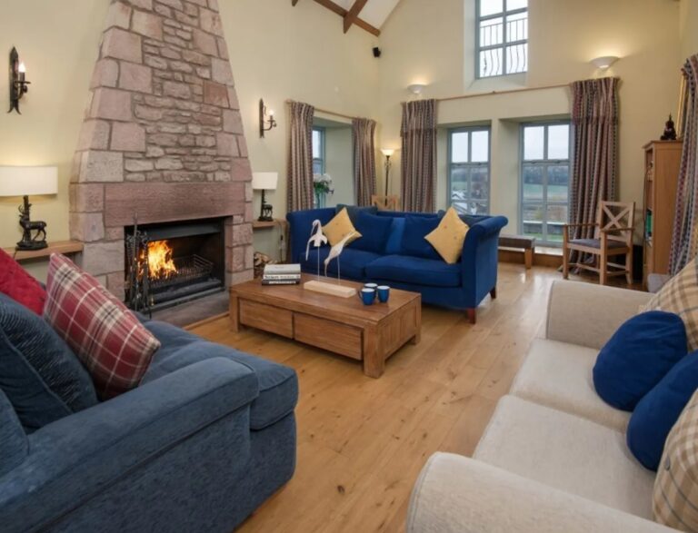 A proper roaring open fire