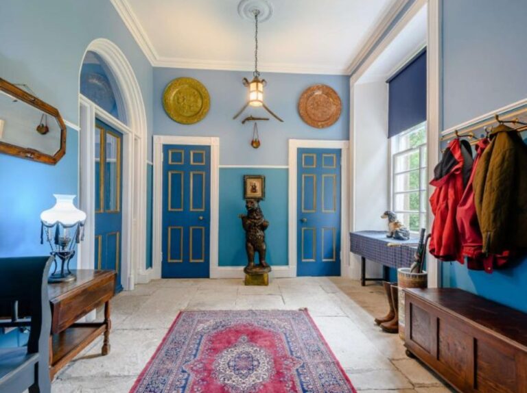 The interiour is packed with charm