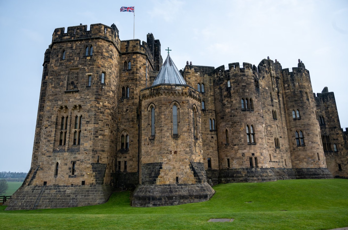 Alnwick Castle - as featured in Harry Potter