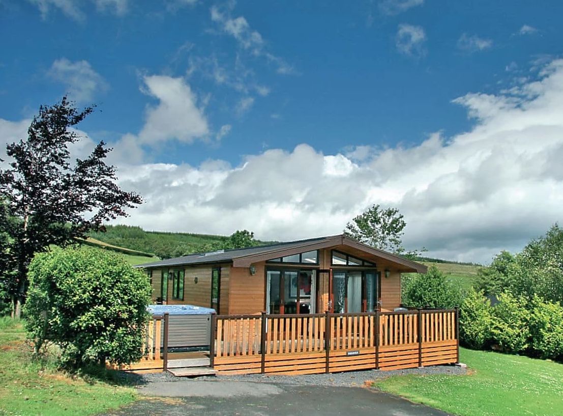 Belan Bach Lodges with hot tubs