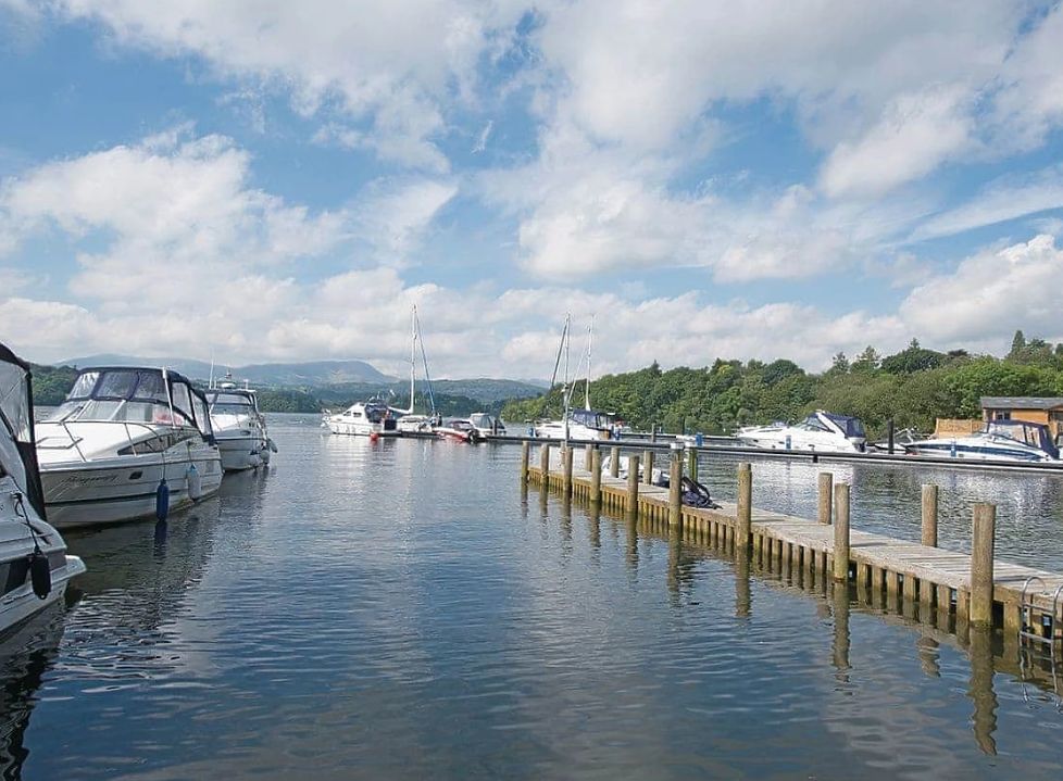 White Cross Bay is set right on the shores of lake Windermere - perfect for anglers