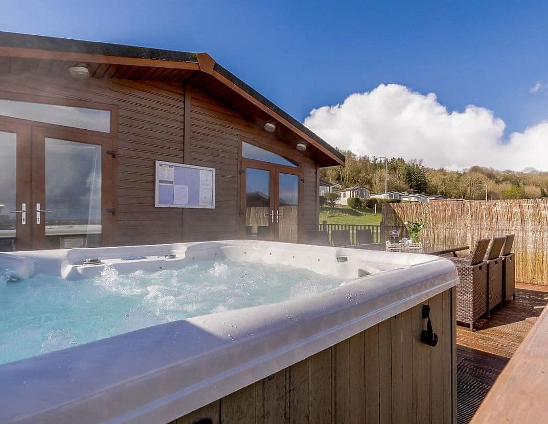 Your own private bubbly hot tub awaits