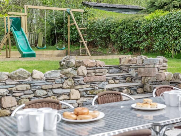 Children love the play area