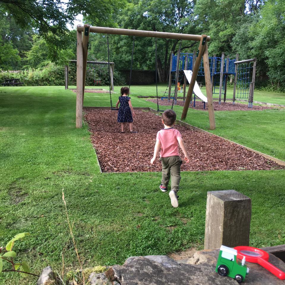 play area at keldy forest