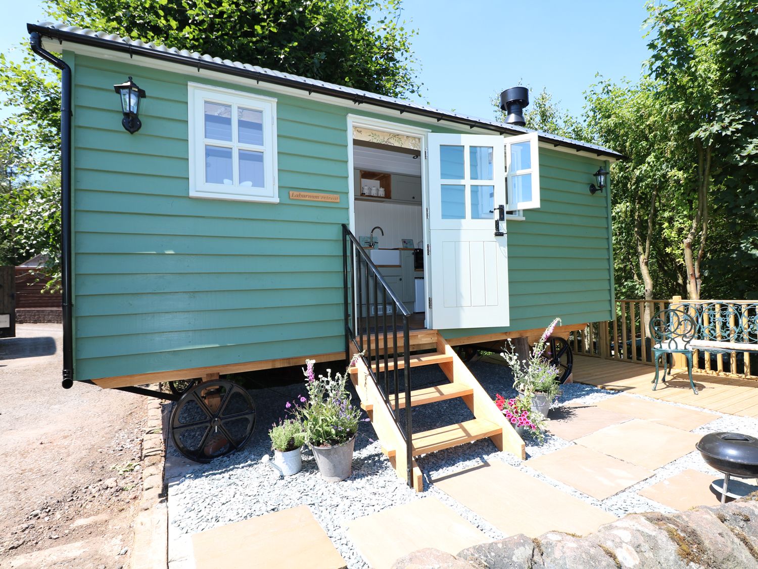 Glamping in the Peak District